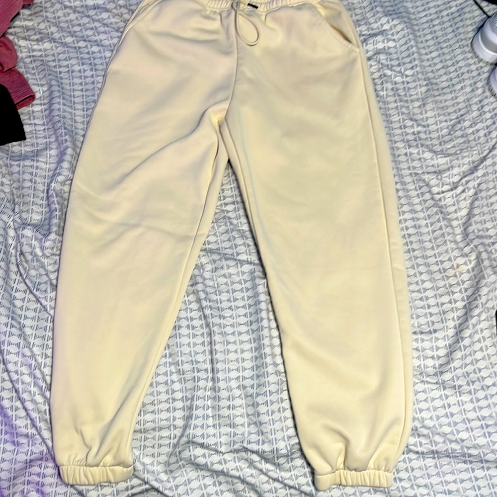 Cream Sweats